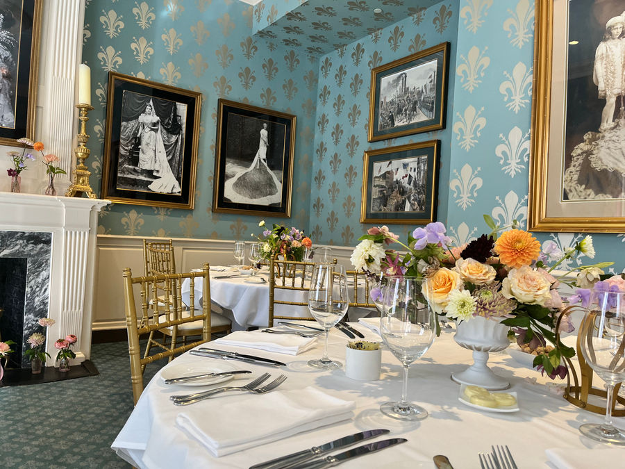 The Queen’s Room at Dickie Brennan’s