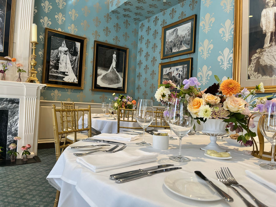 The Queen’s Room at Dickie Brennan’s
