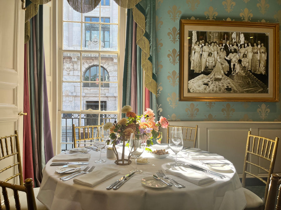 The Queen’s Room at Dickie Brennan’s