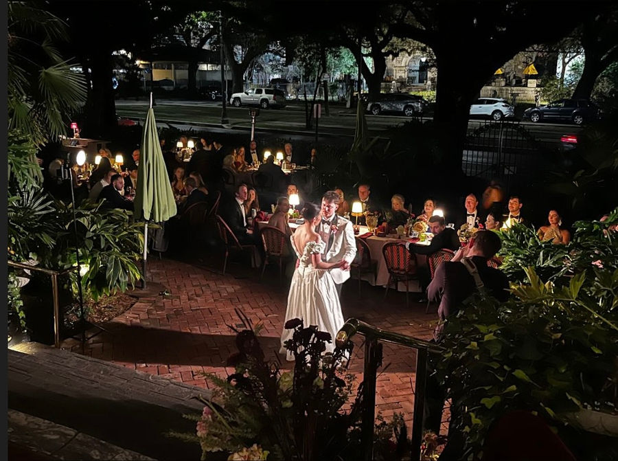 The bride and groom — Taylor and John’s Wedding at The Columns
